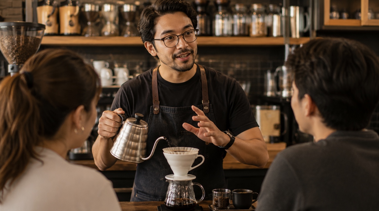 coffee brewing and extraction process explained
